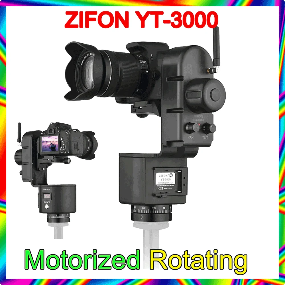 ZIFON-YT-3000-Motorized-Rotating-Pan-Tilt-Panoramic-Tripod-Head-Wifi ...