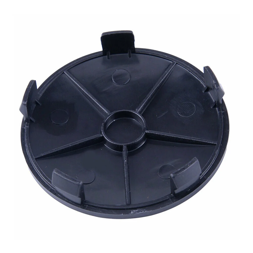

4pcs Car Wheel Center Cap Car Appearance Decoration 4pcs 68mm Black Carbon Fiber Texture ABS Wheel Center Cap Cover No Logo
