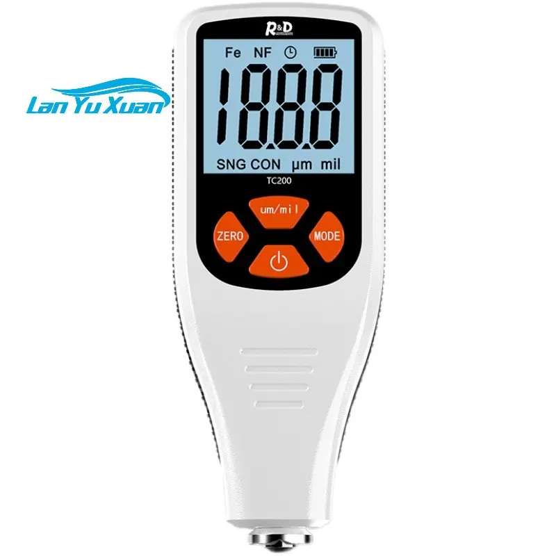 

TC200 paint film tester for automotive paint surface inspection Iron based aluminum based car paint thickness