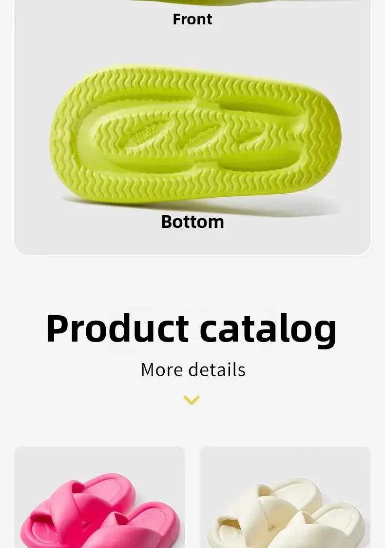 Slip Resistant Slippers Non-Slip Indoor Slides