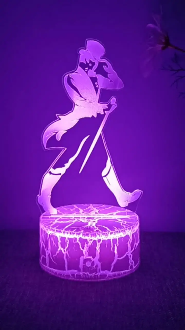 Johnnie Walker Whisky Logo 3d Led Lamp For Bedroom Colorful Usb