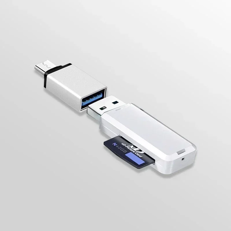 LUPO USB 2.0 XD Lettore di Schede per Fotocamere Fuji & Olympus (Supporta Windows + Mac