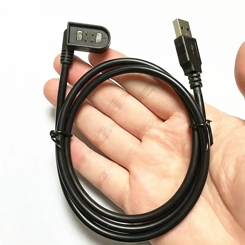 【필수품】MINELAB Equinox 시리즈 금속 탐지기 충전 케이블용 자기 커넥터가 있는 금속 탐지기 USB 충전 케이블