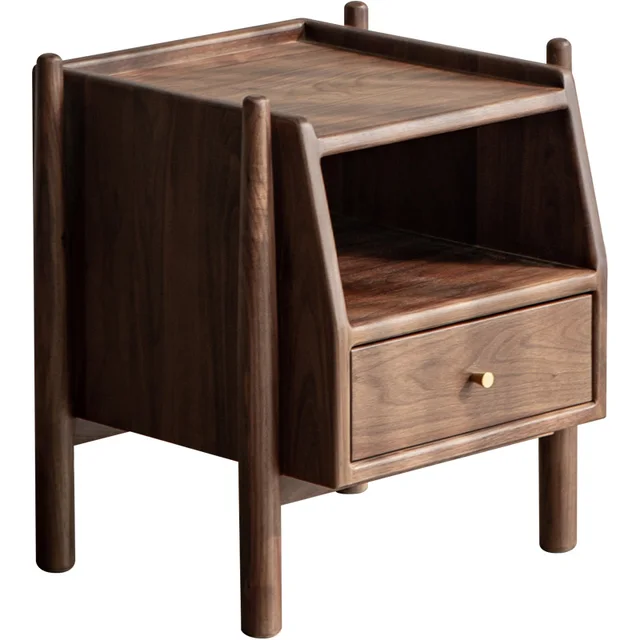 Black Walnut Bed Top Cabinet: Add Style and Functionality to Your Bedroom