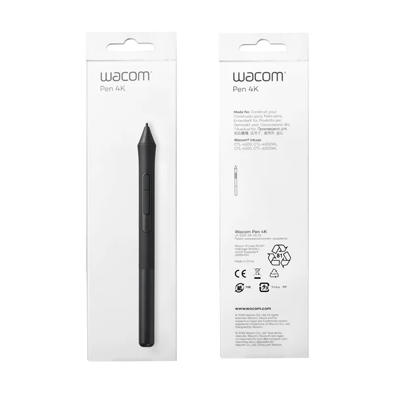 Wacom 4k Caneta Lp11000k para Wacom Intuos Comprimidos Ctl41006100 Ctl-4100wl 6100wl 4096 Níveis de Pressão - Imagem 4