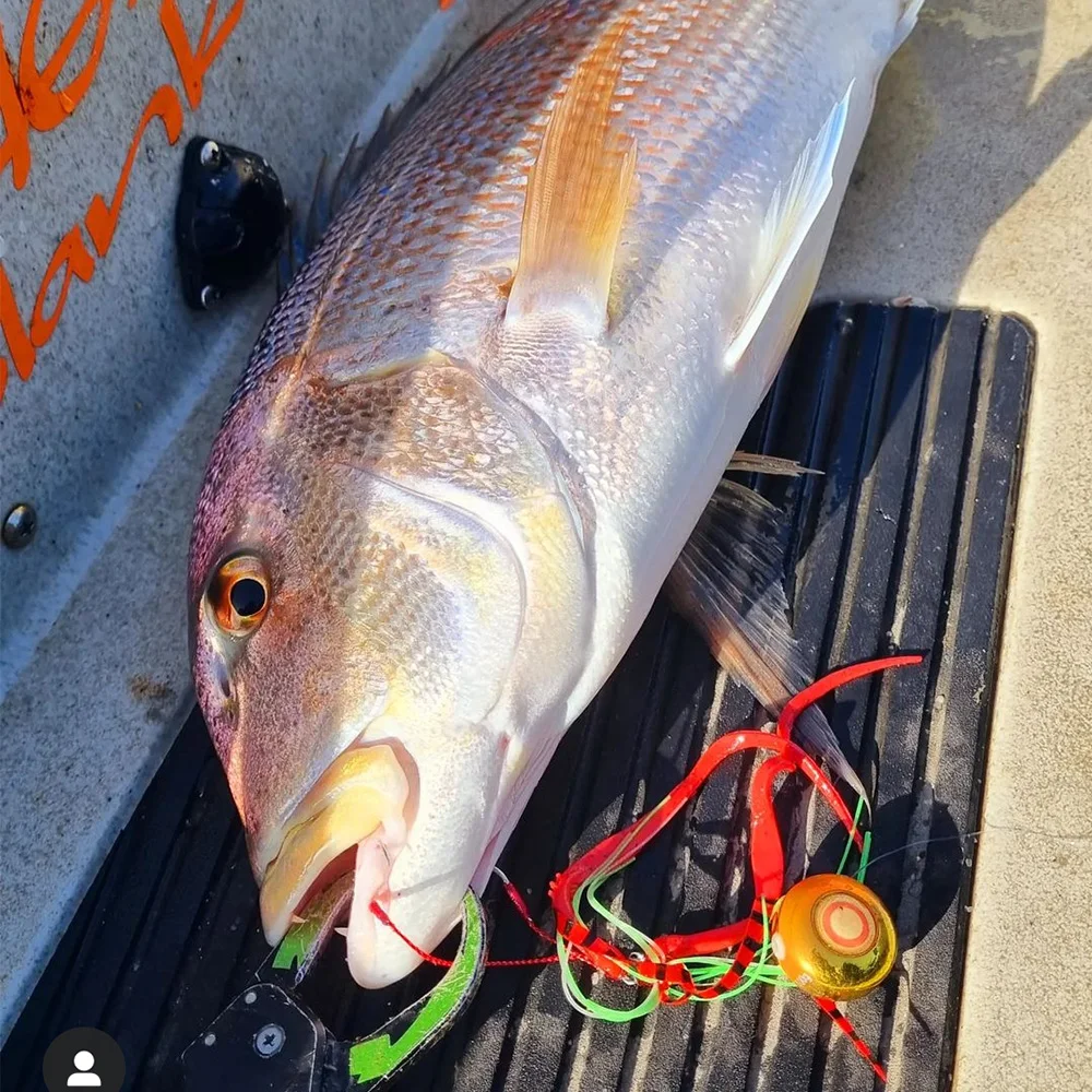 2xLuminous Octopus Squid Jig Hook 12cm Leurre De Pêche En Eau Salée Appât Blanc - Sport