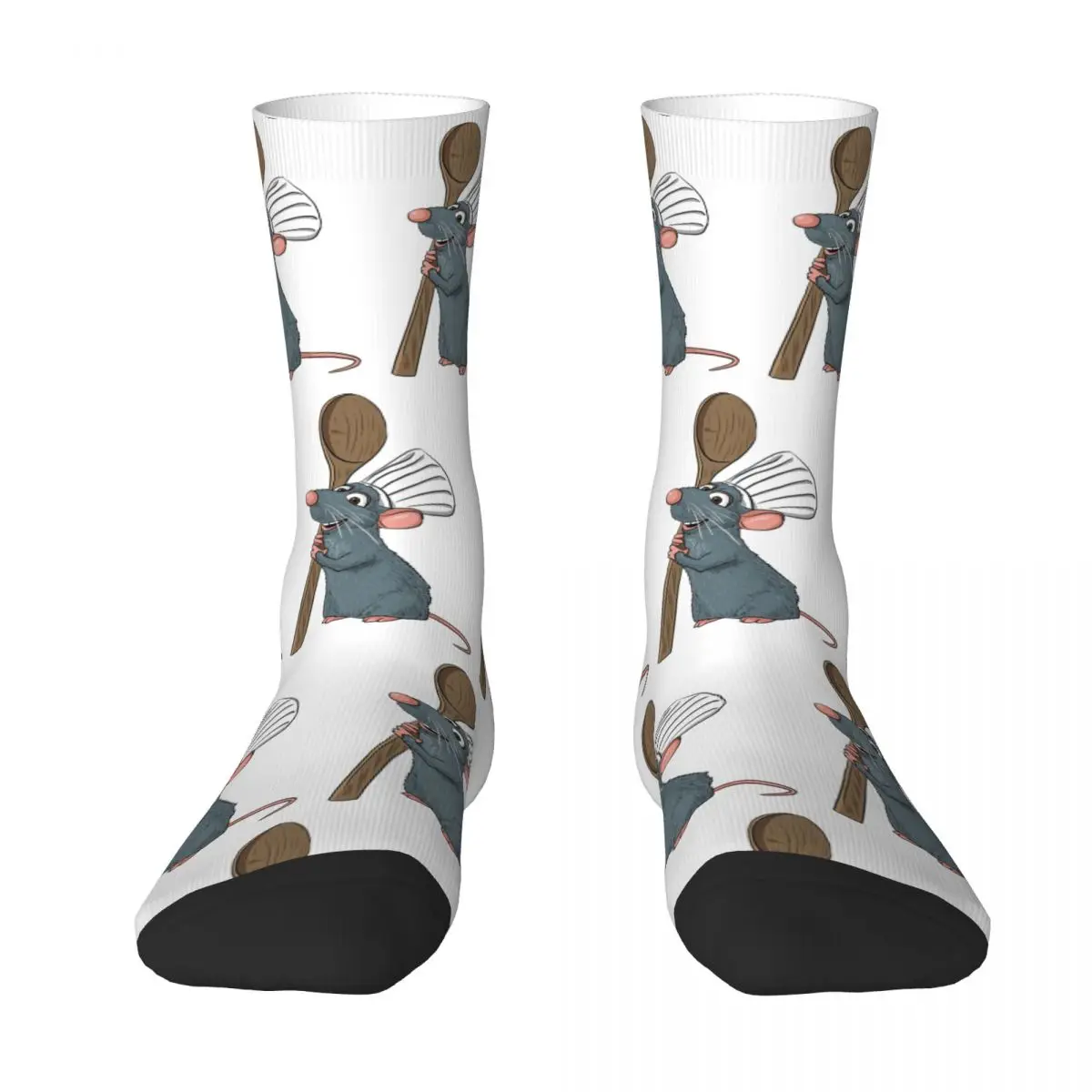 

Remy The Little Chef From Ratatouille Socks Harajuku Super Soft Stockings All Season Long Socks Accessories for Man Woman Gifts