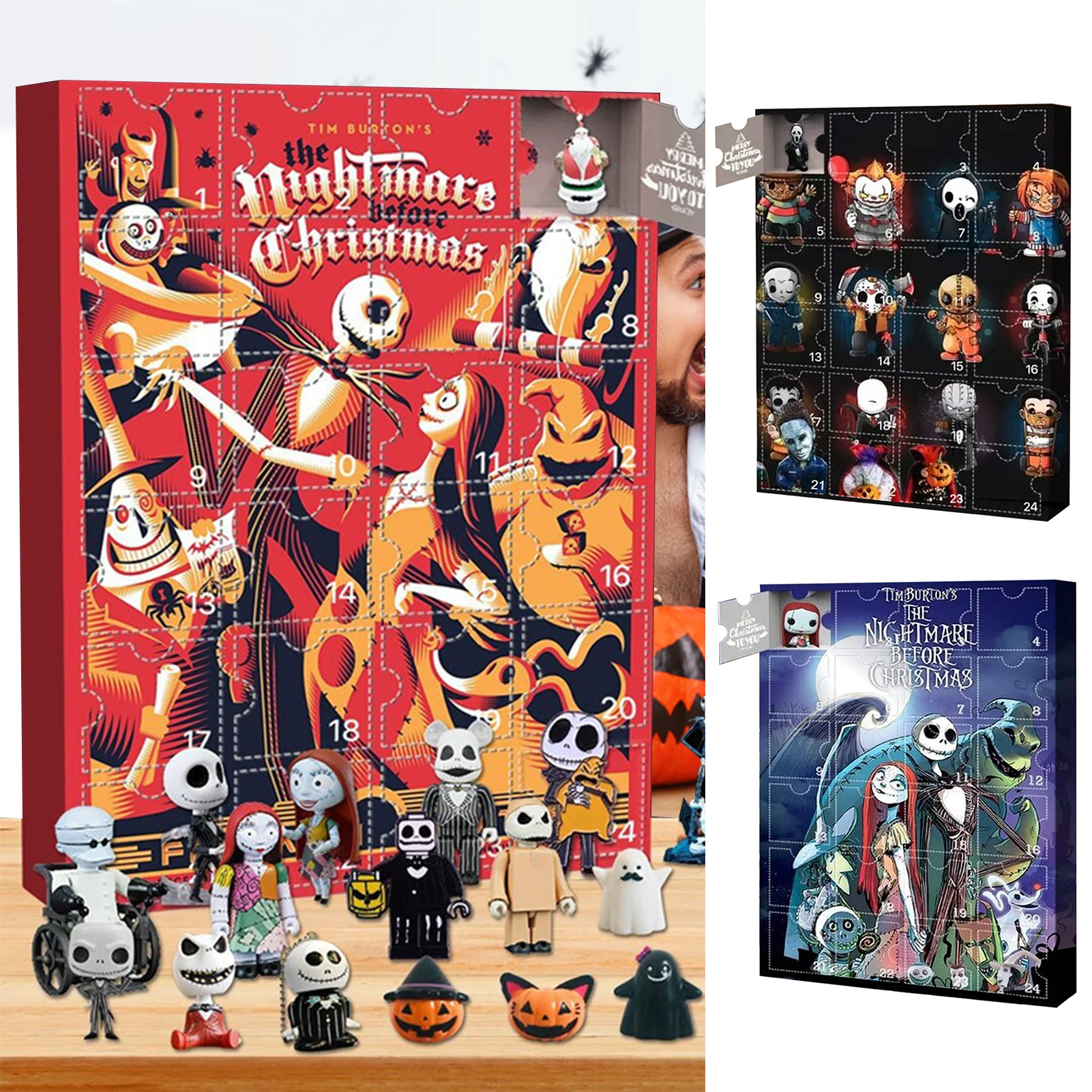 

Halloween Doll Advent Calendar 2023 Nightmare Before Christmas Advent Calendar Contains 24 Gifts Halloween Countdown Calendar