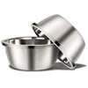 448B Stainless Steel Large Dog Bowl High Capacity Stable Metal Water Bowls