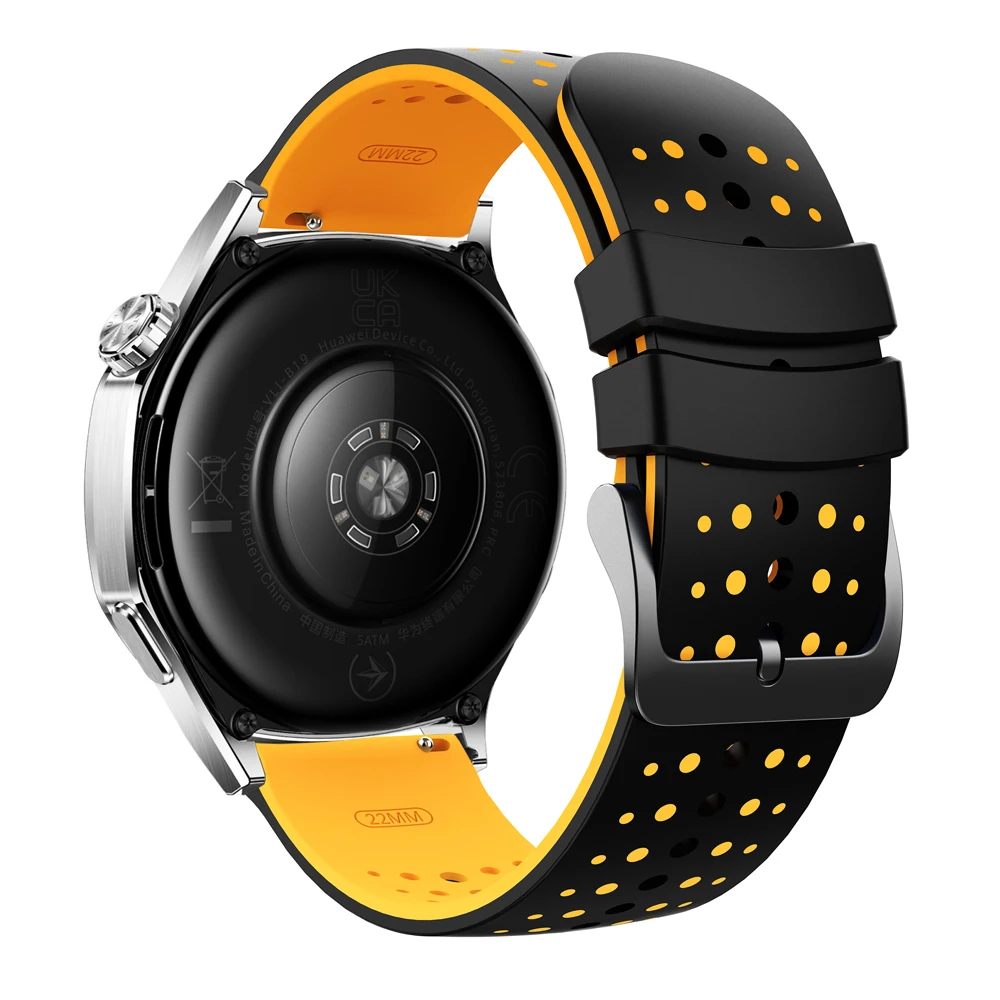 22mm Silikonarmband für HUAWEI WATCH GT 6 5 4 Pro 46mm Band Amazfit Balance 2/Active Max 48mm/GTR 4 3 2e Armband Weiches Armband – Detail 26