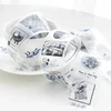 Yoofun 5x200cm Vintage Collage PET Tape The Poems for Coffee Landscaping Material Creative DIY Journal Masking Tape 5