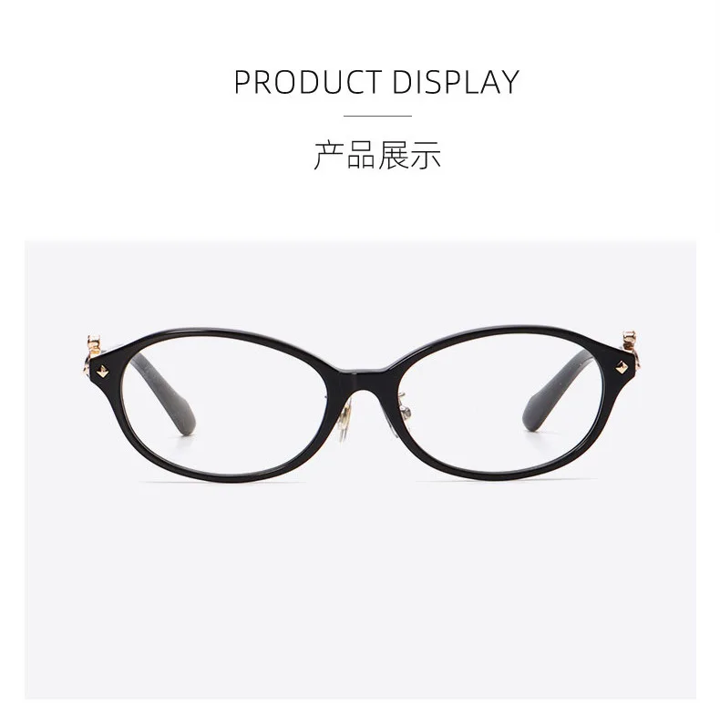 Elliptical Reading Glasses – Fashion Presbyopia Glasses With Anti Blue Light Lenses