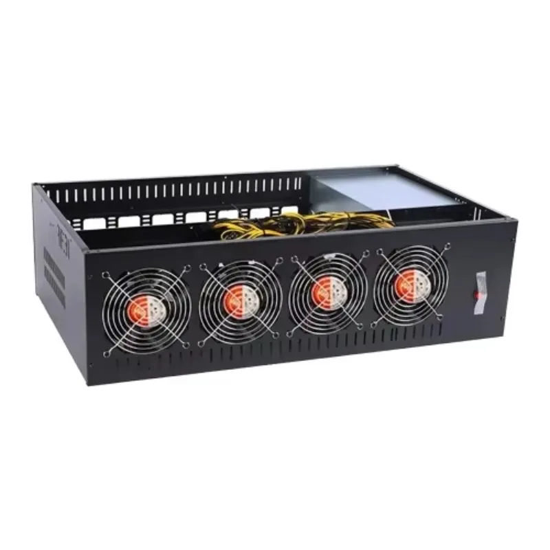 B250 D12P-D3 마더보드 GPU A2000 A4000 섀시 Atx 랙 서버 케이스 머신(카스파.NEXA용 파워 서플라이 포함)