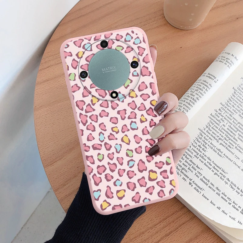 Für Honor X9a X9b X9c Magic5 6 7 Lite 5G Fall Mode Leopard Print Zurück Abdeckung Weiche TPU stoßfest Funda Marmor Textur Shell – Detail 19