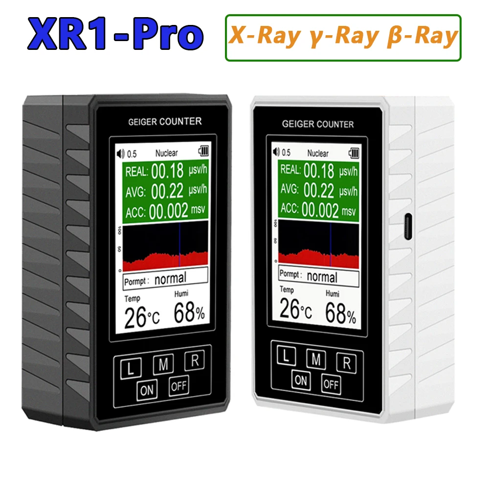 Geiger counter BR-9B dosimeter Digital Display Nuclear Radiation Detector Geiger Counter Semi-functional Type Marble Tester
