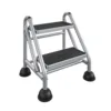 US 2-Step Rolling Steel Step Ladder 3