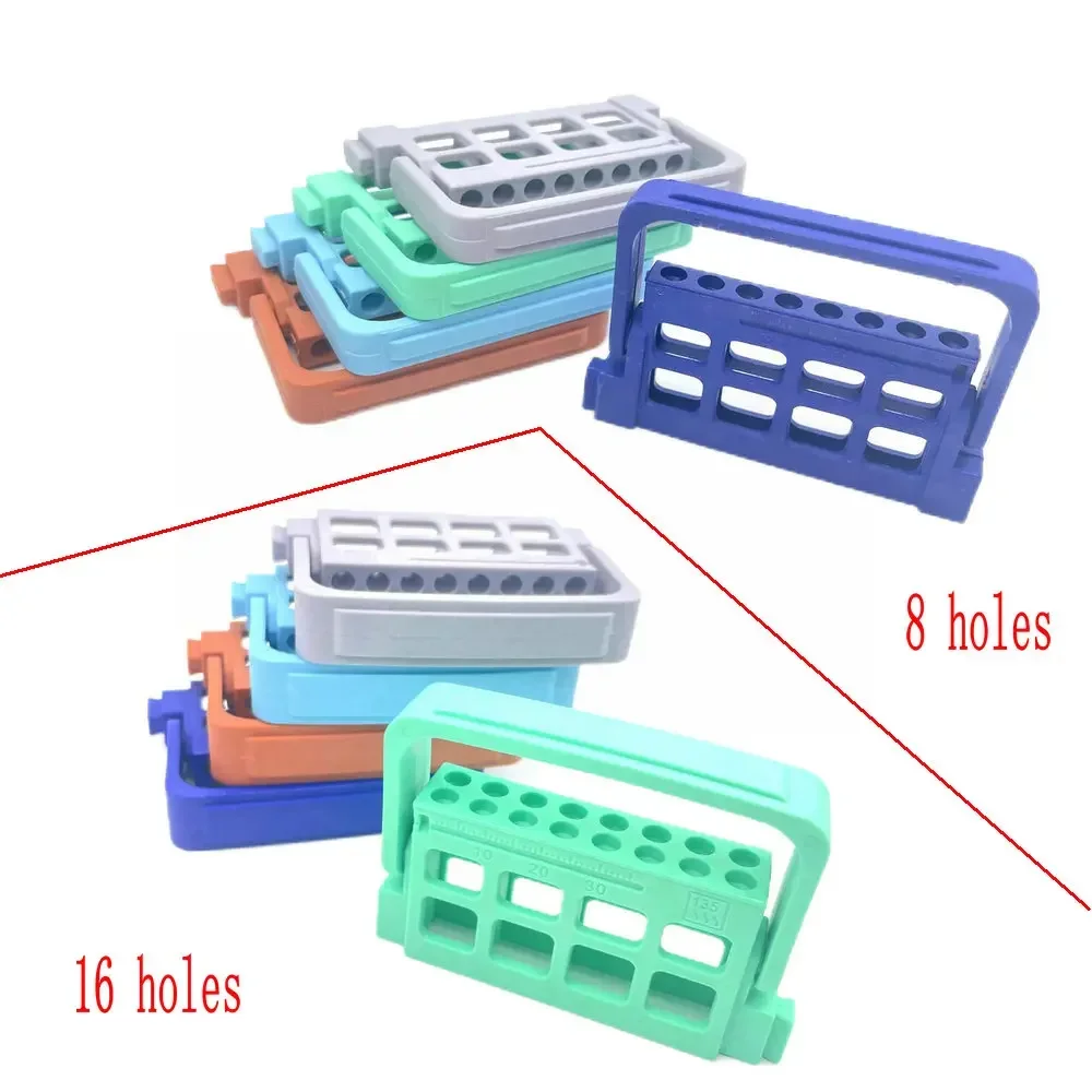 30-Hole Autoclave Sterilizer Box For Dental Files & Burs - Endo Tool Holder, Disinfection Tray