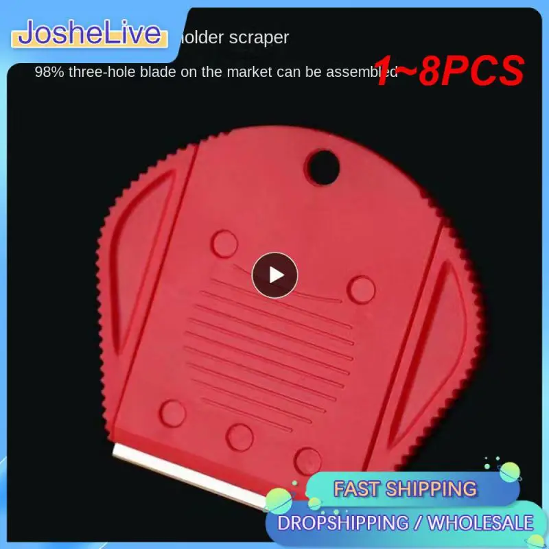 

Средство для удаления клея с телефона, устройство для удаления клея с сенсорного ЖК-экрана, инструменты для окон, керамики, стекла, духовки, пластиковый бритвенный скребок, 1 ~ 8 шт.