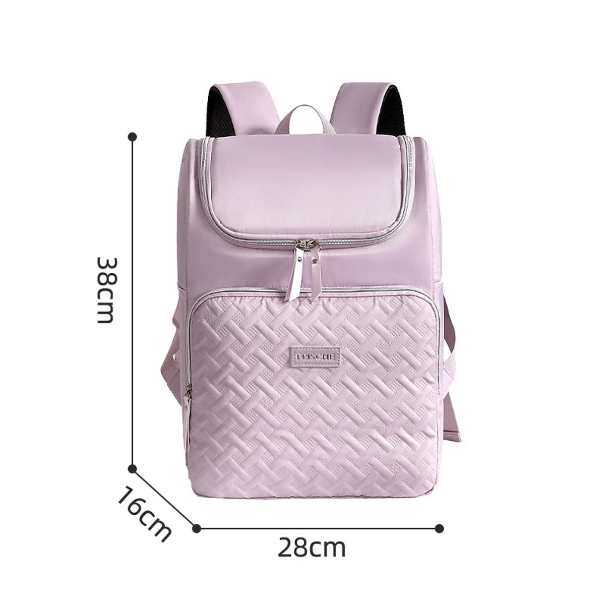 17L Fashion Backpack storage bag lunch bag lunch cooler bag cooler bag camping storage bag insulation meal bag Large Capacity for Camping & Picnics Durable Polyester