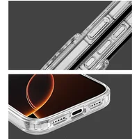 Crystal Transparent for Magsafe Magnetic Case For iPhone 17Air 17 17Pro 17Pro Max Clear Shockproof Cover for Wireless Charge - Image 4