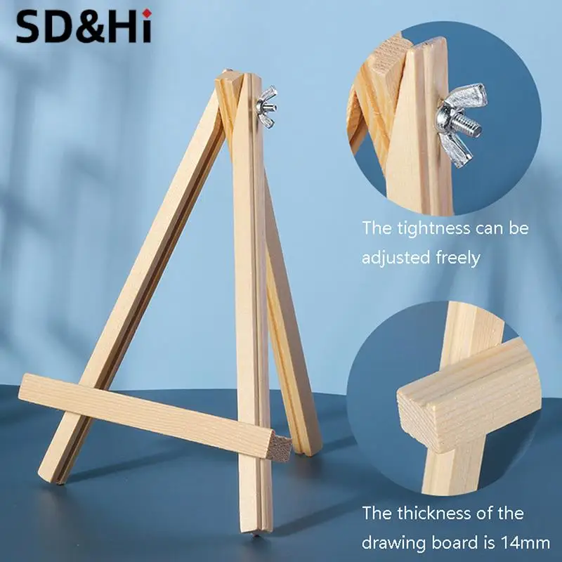 Wooden Tripod Display Stand Large A2/A3 Adjustable Drawing Table Easel For  Painting Outdoor Folding Portable Easel For Artist - AliExpress