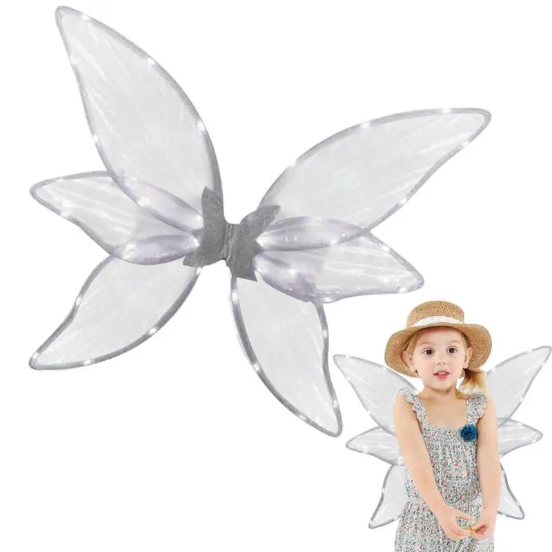 

Princess Fairy Wing Butterfly Elf Wings Kids Dress Up Baby Shower Photo Props Angel Wings Girls Butterfly Birthday Decoration