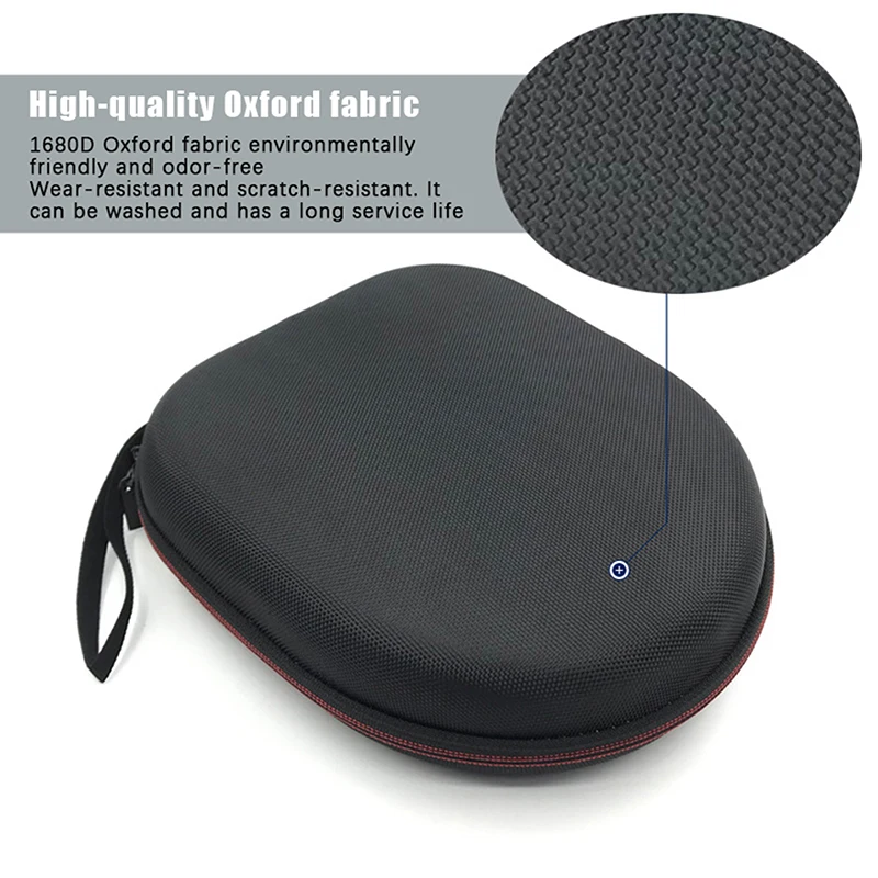 1 Piece For SoundPEATS Space/Edifier/JBL Wireless Bluetooth Noise Cancelling Headphones EVA Carrying Storage Case Cover