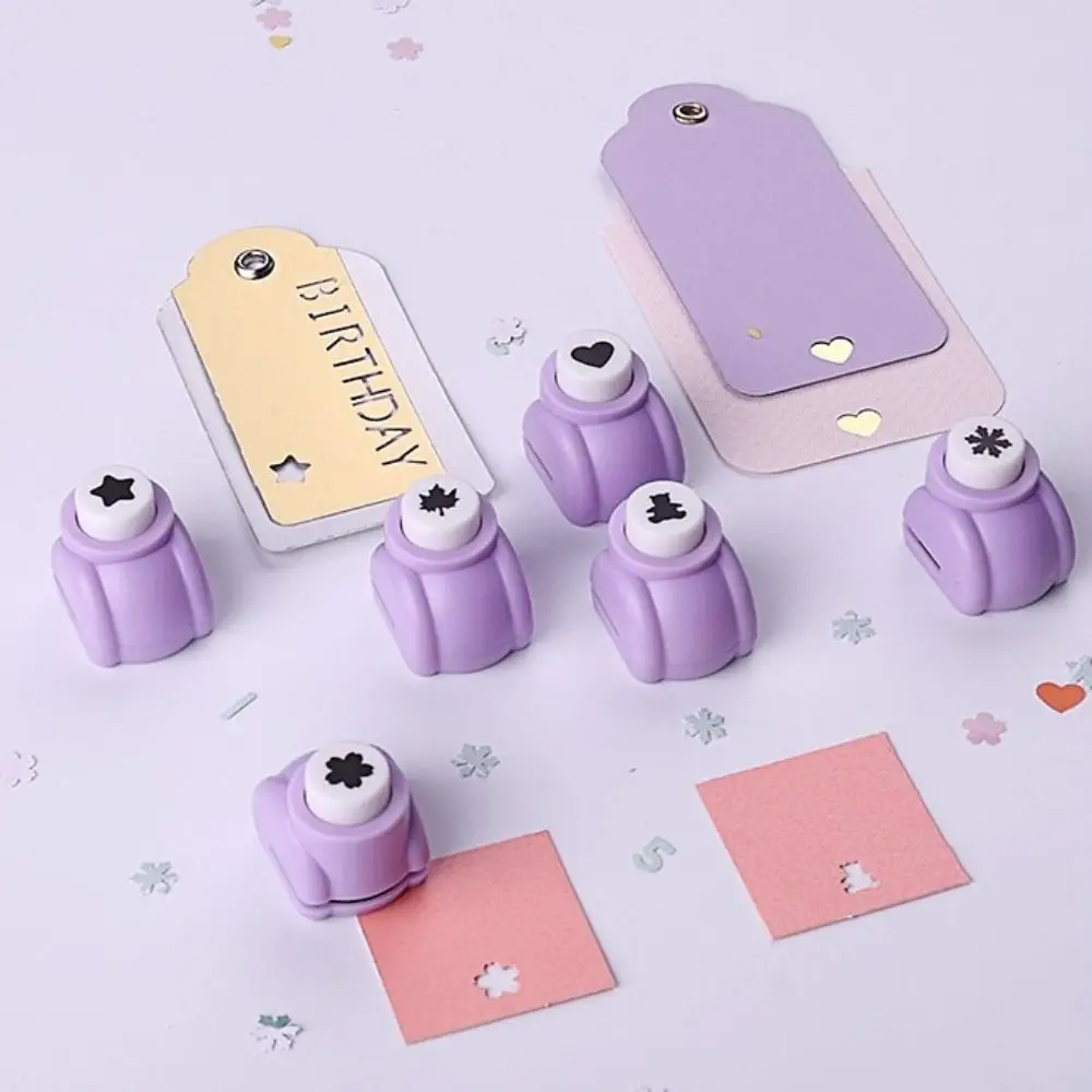 Crafts Tool Paper Trimmer Paper Cutter Children Toys DIY Hole Puncher Gift Card Punches Embossing Punches Mini Puncher