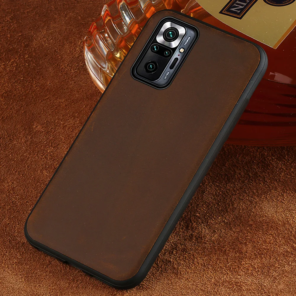 

Кожаный чехол LANGSIDI в стиле ретро для Redmi note 10 pro 11 9s 9 pro 8T, противоударный кожаный чехол для xiaomi Mi 11 ultra 12 10T 11T PRO