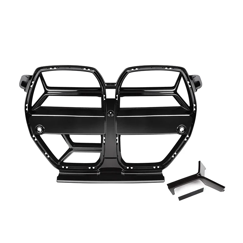 

ABS Gloss Black front grill CSL Style With ACC car grilles parts auto parts M3 M4 G80 G82 G83 car front bumper grills