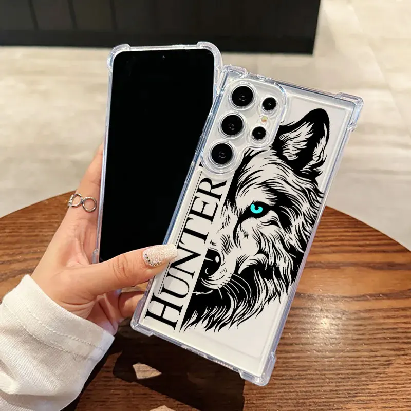 Wildlife-Inspired Soft Clear Phone Case Cover