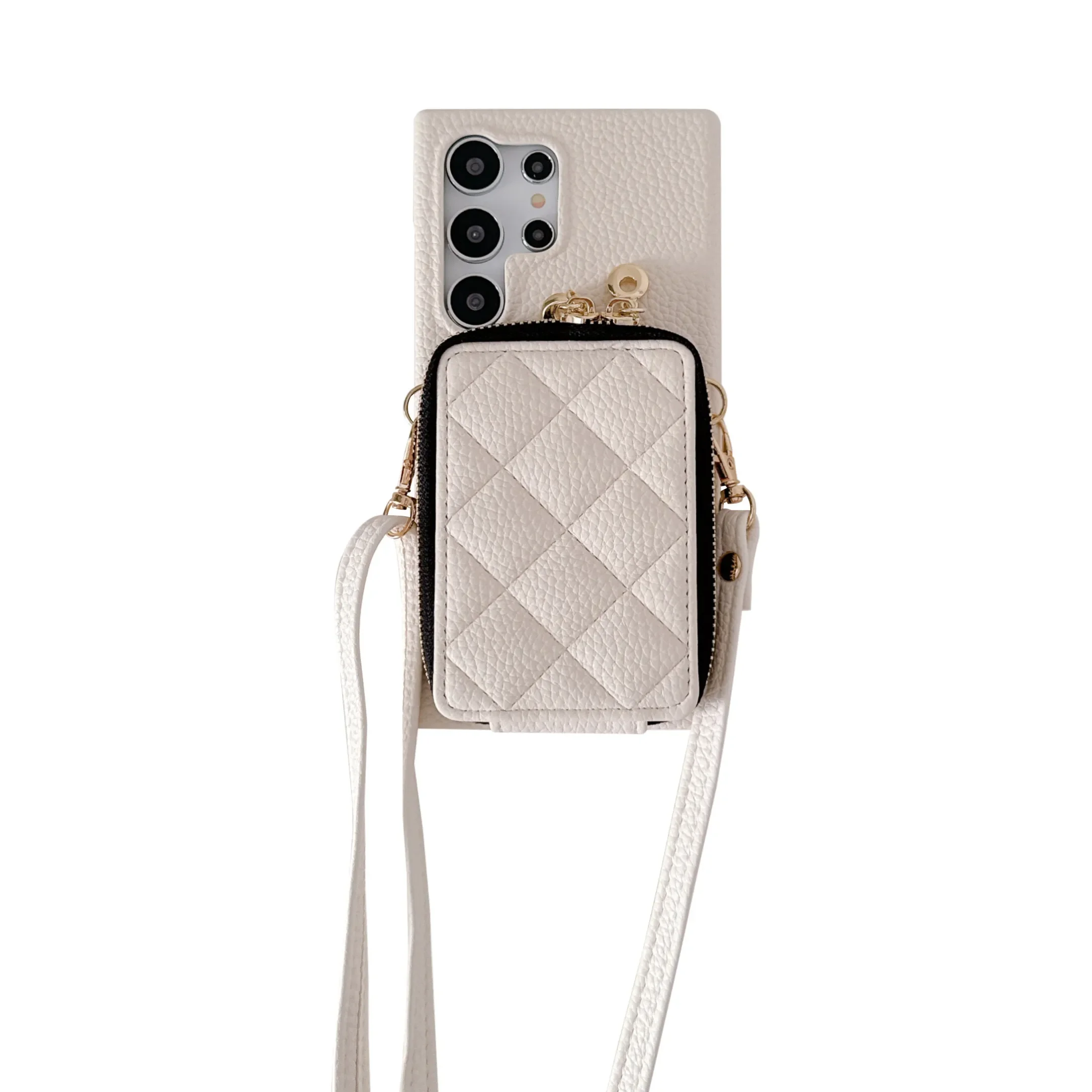 Crossbody Phone Case With Card Holder For Samsung Galaxy Models_voghion.com
