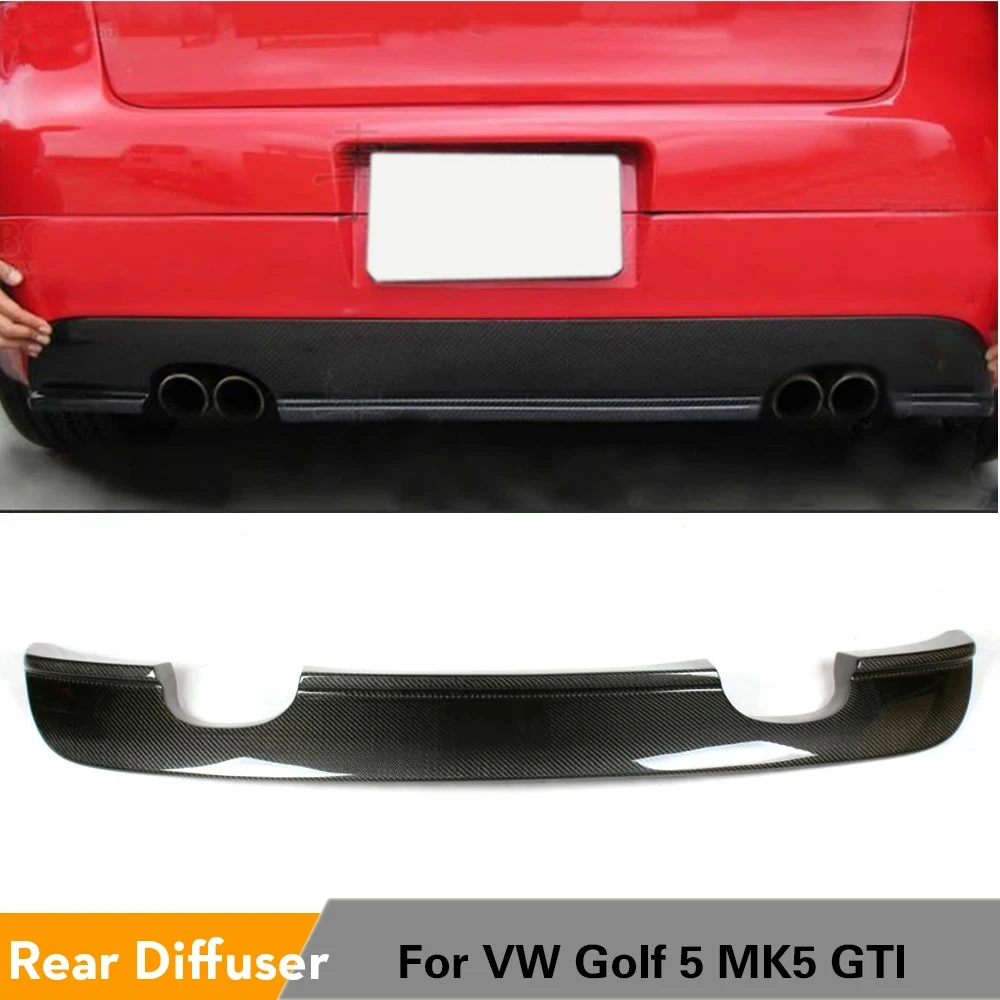 Rear Bumper Diffuser Lip For Volkswagen VW Golf 5 V MK5 GTI 2005 2006 ...