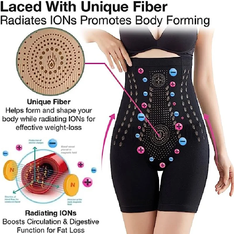 

Unique Fiber Restoration Shaper Tummy Control Shapewear Thigh Slimming Panties Waist Trainer Underwear For Women