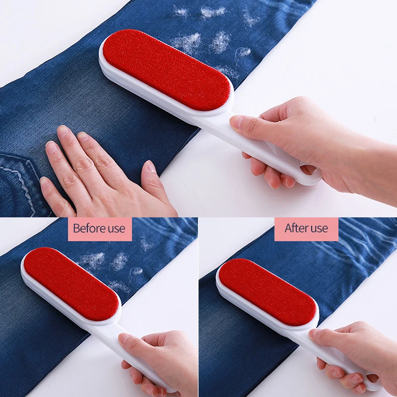 Lint Remover, Lint Roller, Clothes Lint Remover, Clothes Lint Remover Reusable Pet Cat Hair Fur Roller Brush Reusable Static Dusting Cleaning Brushes Manual Cleaner Tool