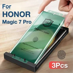 Premium Screen Protector Kit (3 - Pack) for Smartphones - Flexible Film, Not Tempered Glass (For Magic 6 Pro)