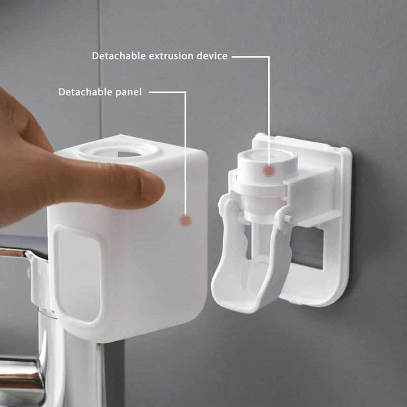 Wall Mounted Automatic Toothpaste Squeezer Lazy God Tool Bathroom, Toilet Wall, Non Perforated Daily Necessities 3