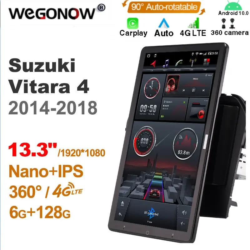 

1920*1080 13.3'' Ownice Android10.0 Car Multimedia for Suzuki Vitara 4 2014-2018 Auto Radio Audio 4G LTE 360 Optical Coaxial