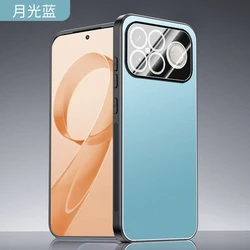 Advanced Metal Frosted Honeycomb Heat Dissipation Anti - Drop Phone Case - Poco F8 ultra (SKY BLUE)