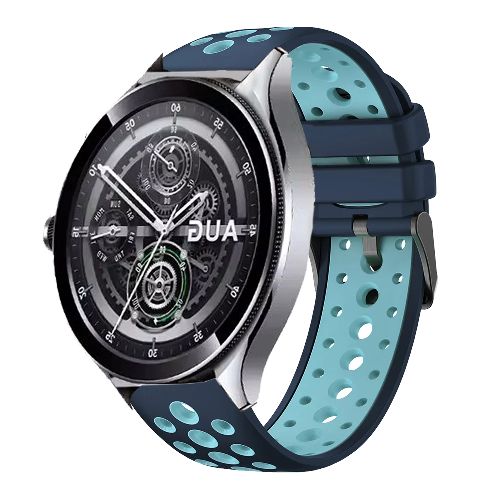 Breathable Two-Tone 22mm Sports Strap