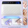 69 LEDs UV Nail Lamp Rechargeable Cordless Nail Dryer with 178W Professional UV Light Cabin for Nails Manicure Lamp Nail Art 5