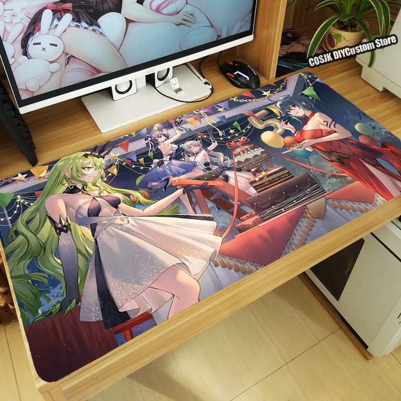 ο ִϸ̼   ī̺ Arona 콺 е    Ű ũ Ʈ Mousepad Ʈ Playmat Kawaii  ׼