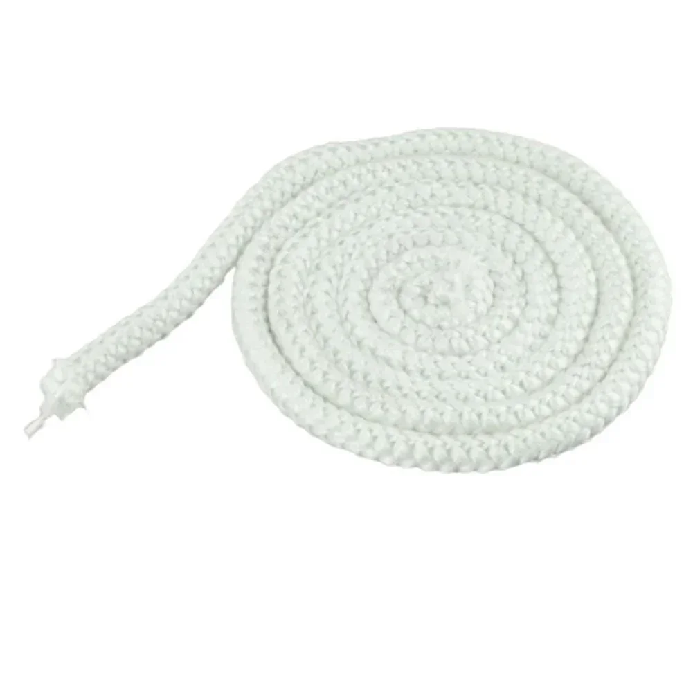 6/14/16mm Fireplace Sealing Rope Gasket Cord Wood Burning Stove Door Fiberglass High Temperature Sealing Rope Replacement