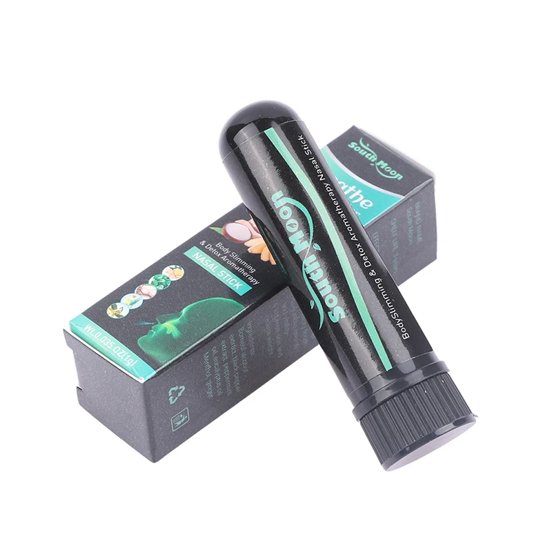 1Pcs Slimming Nose Lose Weight Fast Nasal Stick Breathe Nasal Inhaler Body Slimming Detox Breathe-Stick