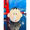Cartoon Paper Roll Maker Creative Bathroom Storage Rack Non Perforated Toilet Paper Wall Hanging Resin Paper Roll Rack Resin 1