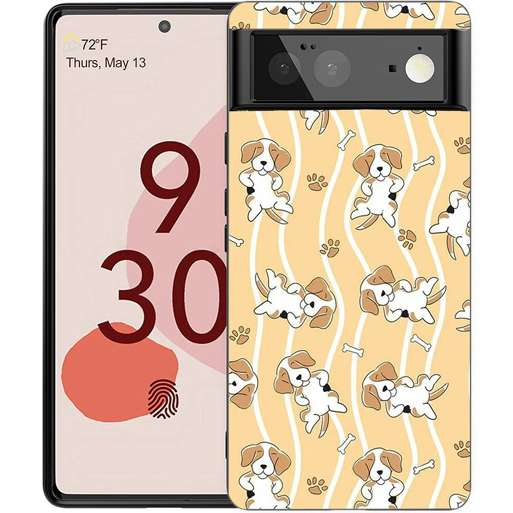 French Bulldog Dog Design Shockproof Silicone Phone Case Cover