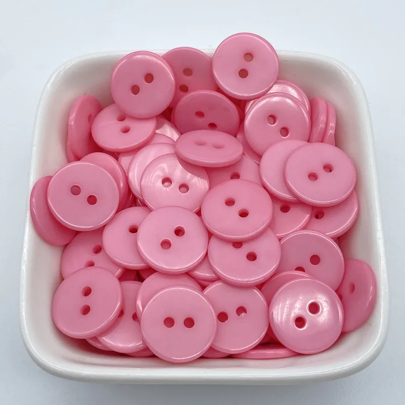 Lot De 25 Boutons à Coudre En Résine En Forme De Cœur Blanc