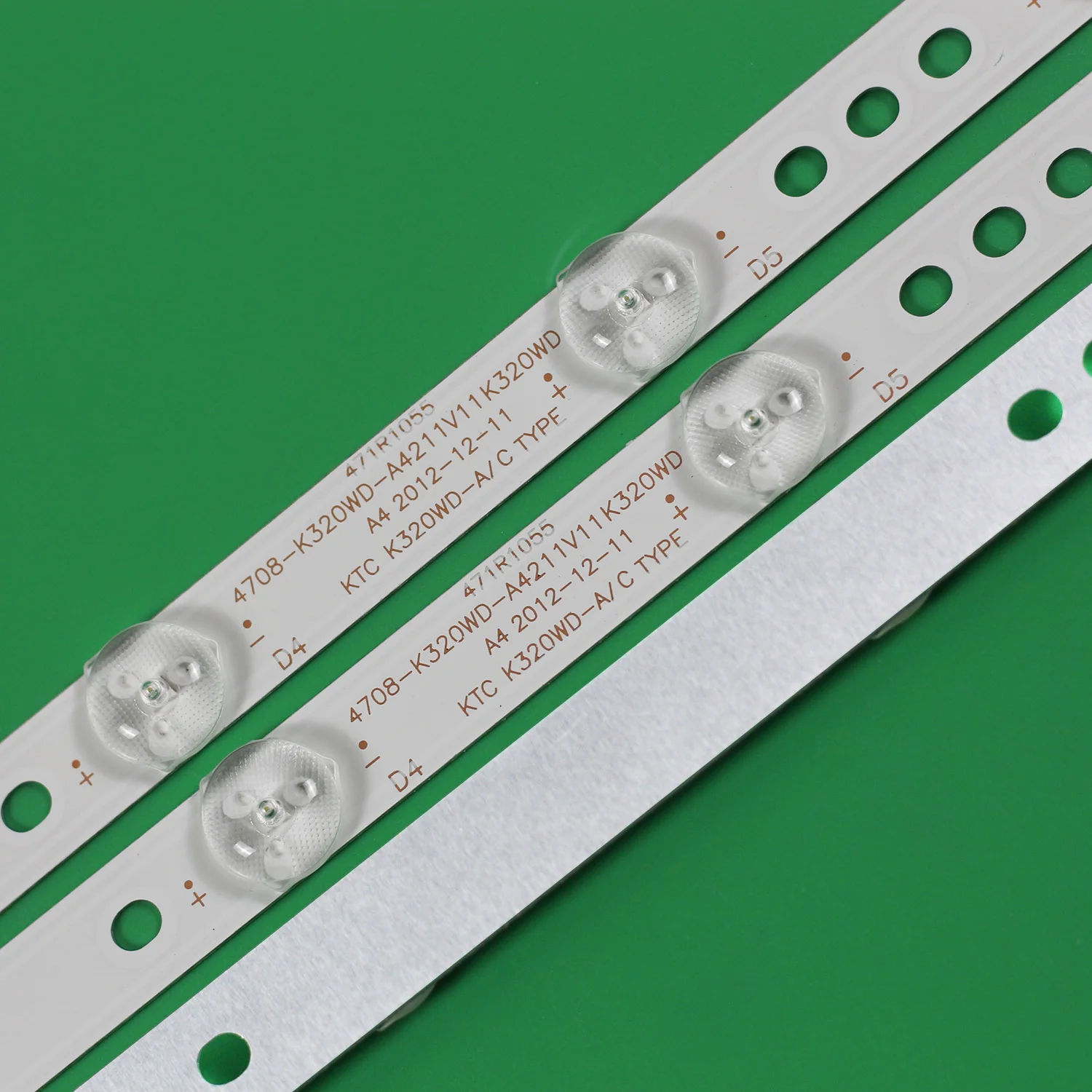 Fita Led Pcs para Philips 32pfl1335 t3 32e61hr 4708-k320wd-a4211v01 4708-k320wd-a4211v11 K320wd Led32568 Lc315tu3a L32c11 - Imagem 6