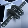 Silent Two-Wheel Abdominal Roller - Pvc and Stainless Steel Material, Suitable for Core Strength Training and Fitness Enthusiasts, Abdominal Muscle Roller, Sports Equipment 2