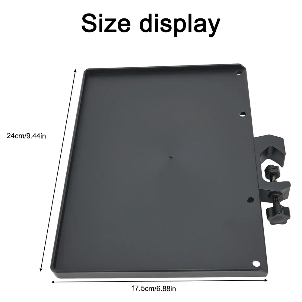 Live Microphone Sound Card Tray Universal Microphone Stand Clip Holder For Live Tripod Bracket With Storage Bag